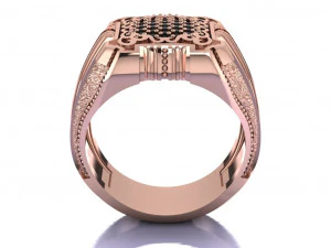signet ring 3D Model