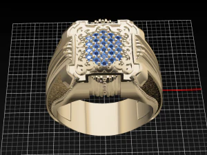 signet ring 3D Model