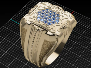 signet ring 3D Model
