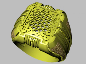 signet ring 3D Model