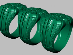 signet ring 3D Model