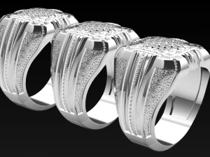 signet ring 3D Model