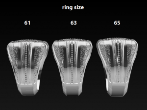 signet ring Modello 3D