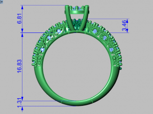 solitaire set ring 3D Model