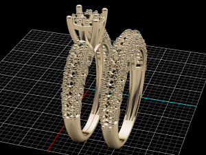 solitaire set ring 3D Model