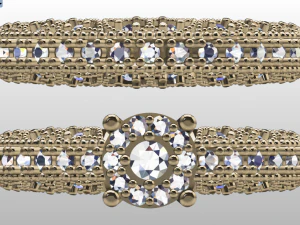 solitaire set ring 3D Model