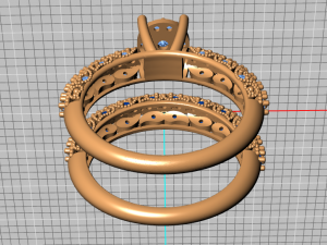 solitaire set ring 3D Model
