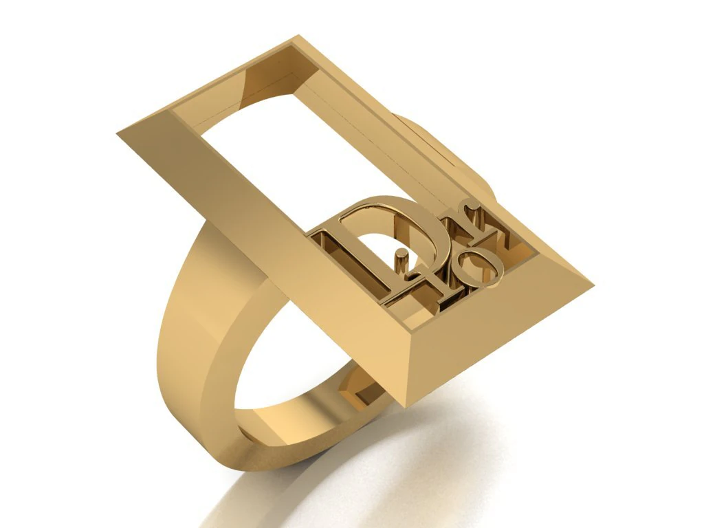 dior ring 3D Model .c4d .max .obj .3ds .fbx .stl .blend 