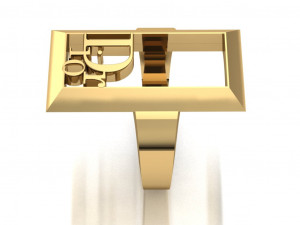dior ring 3D Model