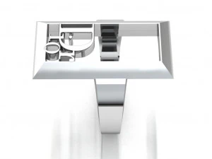 dior ring 3D Model