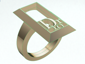 dior ring 3D Model