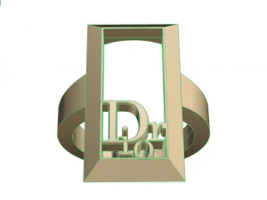 dior ring 3D Model