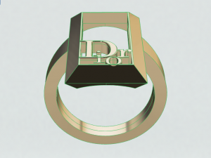 dior ring 3D Model