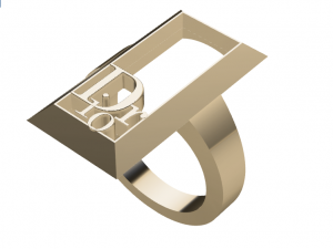 dior ring 3D Model