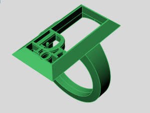 dior ring 3D Model