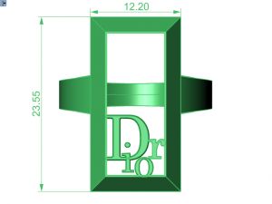 dior ring 3D Model