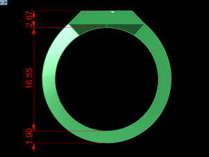 dior ring 3D Model
