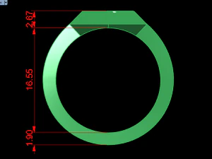 dior ring 3D Model