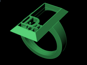 dior ring 3D Model