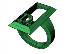 dior ring 3D Model