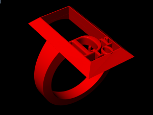 dior ring 3D Model