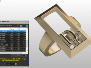 dior ring 3D Model