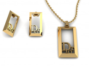 dior set Modèle 3D