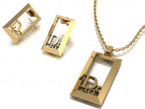dior set Model 3D