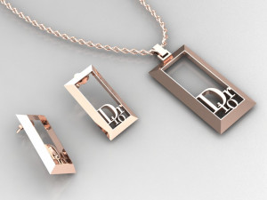 dior set Model 3D