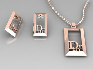 dior set Model 3D