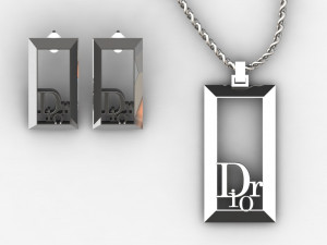 dior set Model 3D