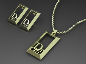 dior set Model 3D