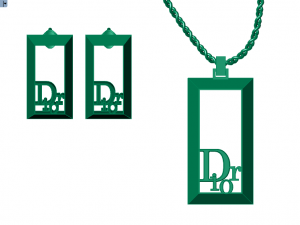 dior set Model 3D