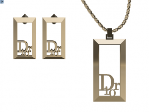 dior set Model 3D