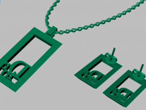dior set Model 3D
