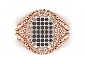 signet ring for men 3D मॉडल