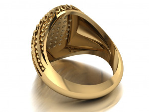 signet ring for men 3D मॉडल