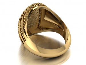 signet ring for men 3D Model