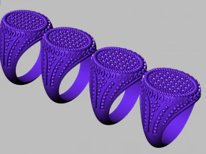 signet ring for men 3D Model