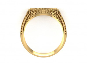 signet ring for men 3D मॉडल