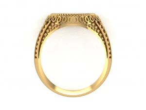 signet ring for men 3D Model