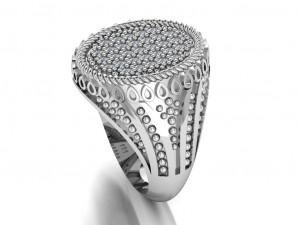 signet ring for men 3D मॉडल