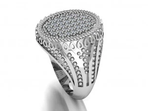 signet ring for men 3D Model