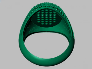 signet ring for men 3D Model