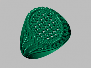 signet ring for men 3D मॉडल