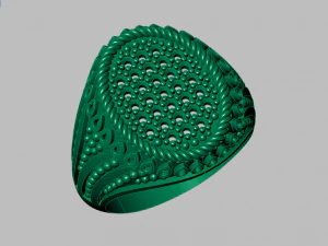 signet ring for men 3D Model