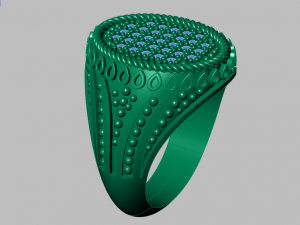 signet ring for men 3D मॉडल