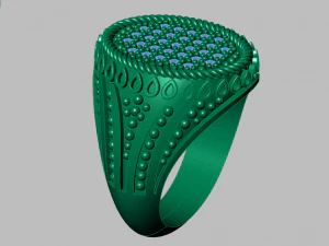 signet ring for men 3D Model