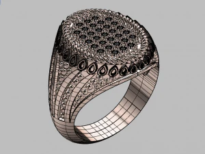 signet ring for men 3D Model