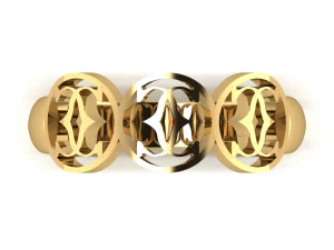 anello di chanel Modello 3D